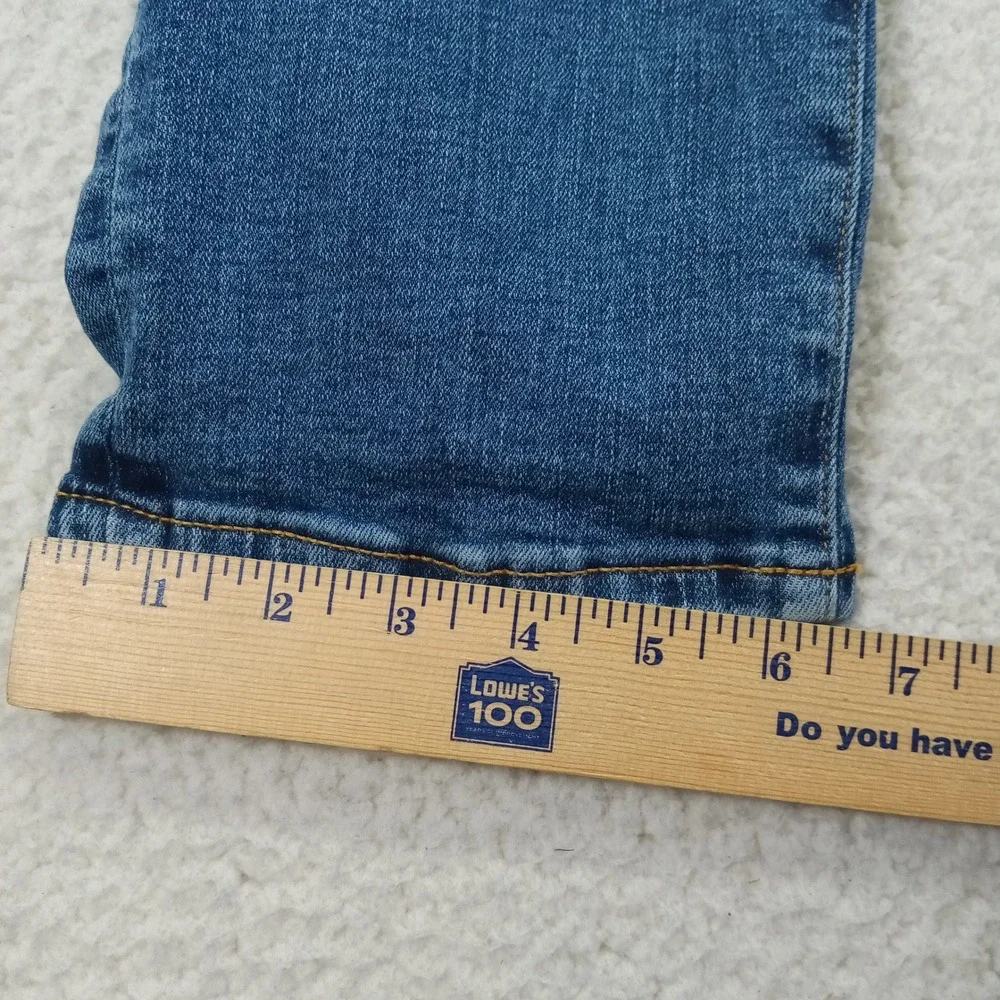 American‎ Eagle Skinny Jeans Medium Wash Blue Denim Size 26x28 Stretch Pants
